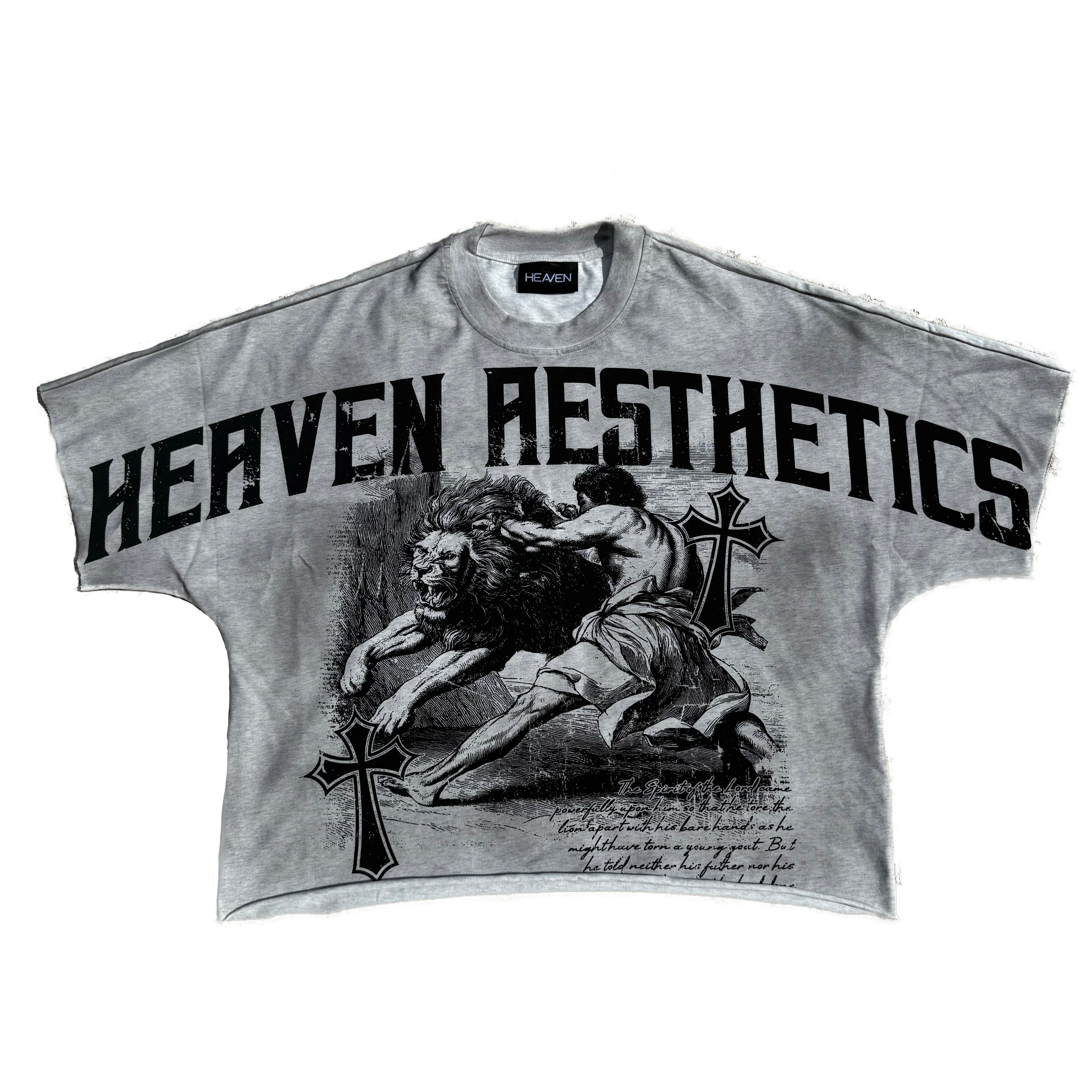 Samson Tee - Oversized Heavy Weight Pump Cover