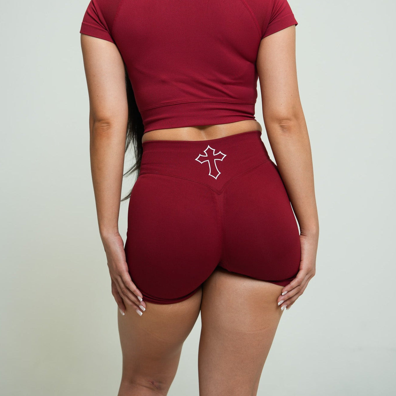 Halo Rise Shorts - Wine Red