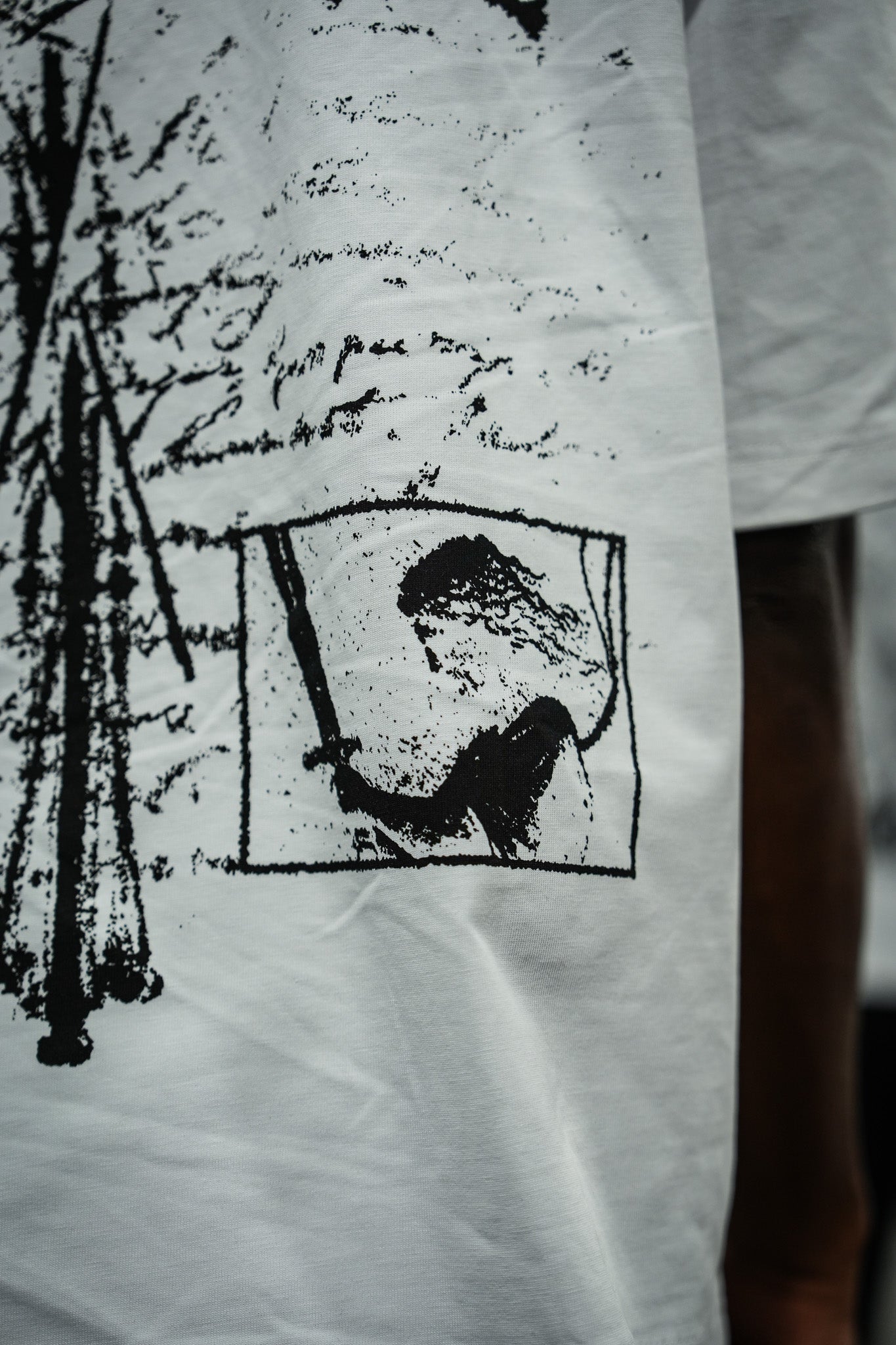 David and Goliath Tee - Oversized Heavy Weight Pump Cover