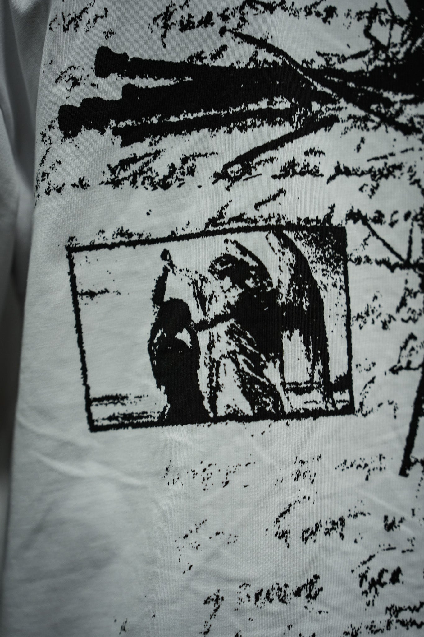 David and Goliath Tee - Oversized Heavy Weight Pump Cover