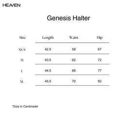 Genesis Halter - Black