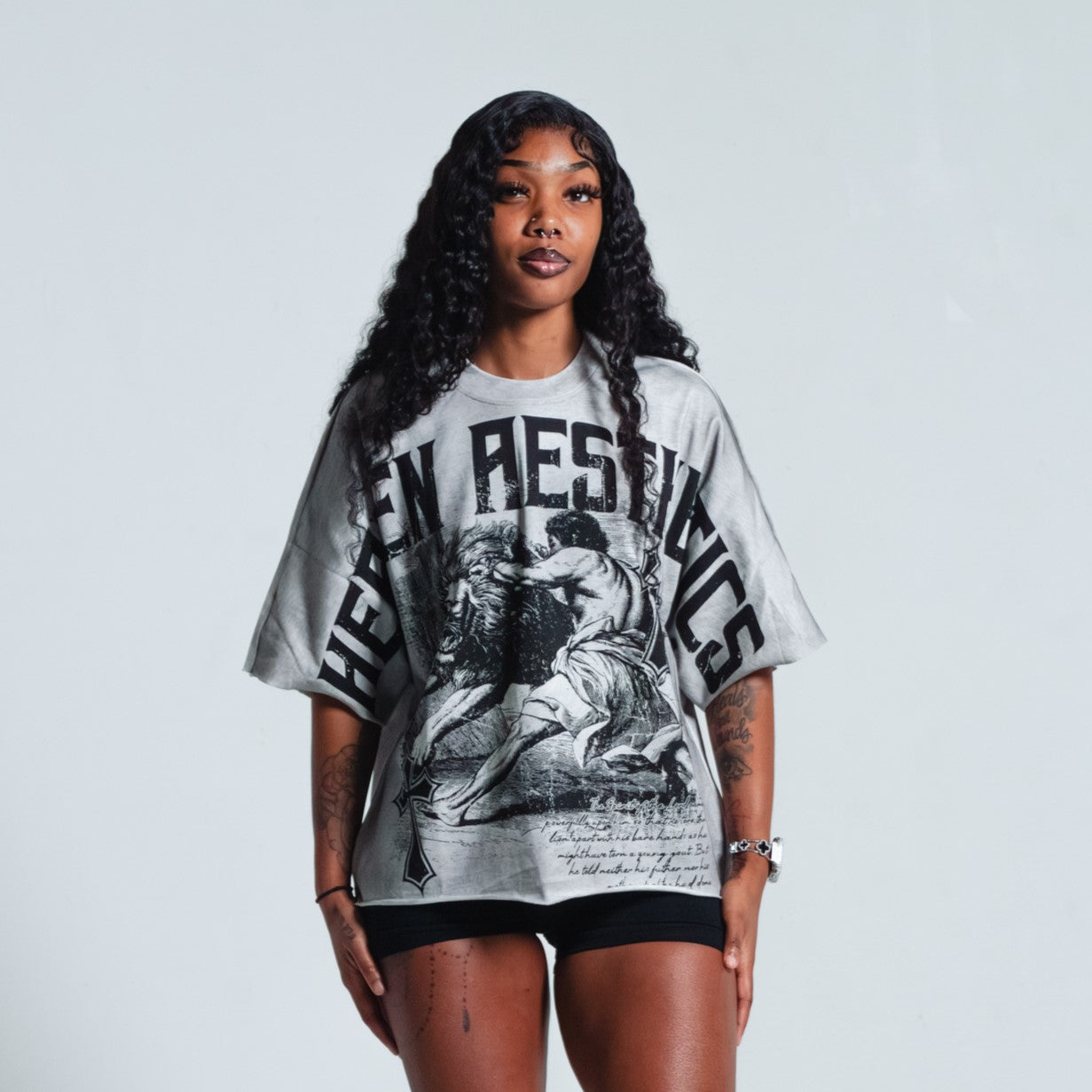 Samson Tee -  Oversized Heavy Weight Pump Cover