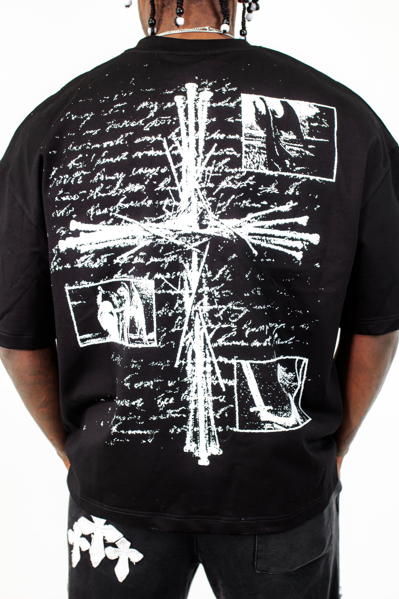 David and Goliath Tee - Oversized Heavy Weight Pump Cover