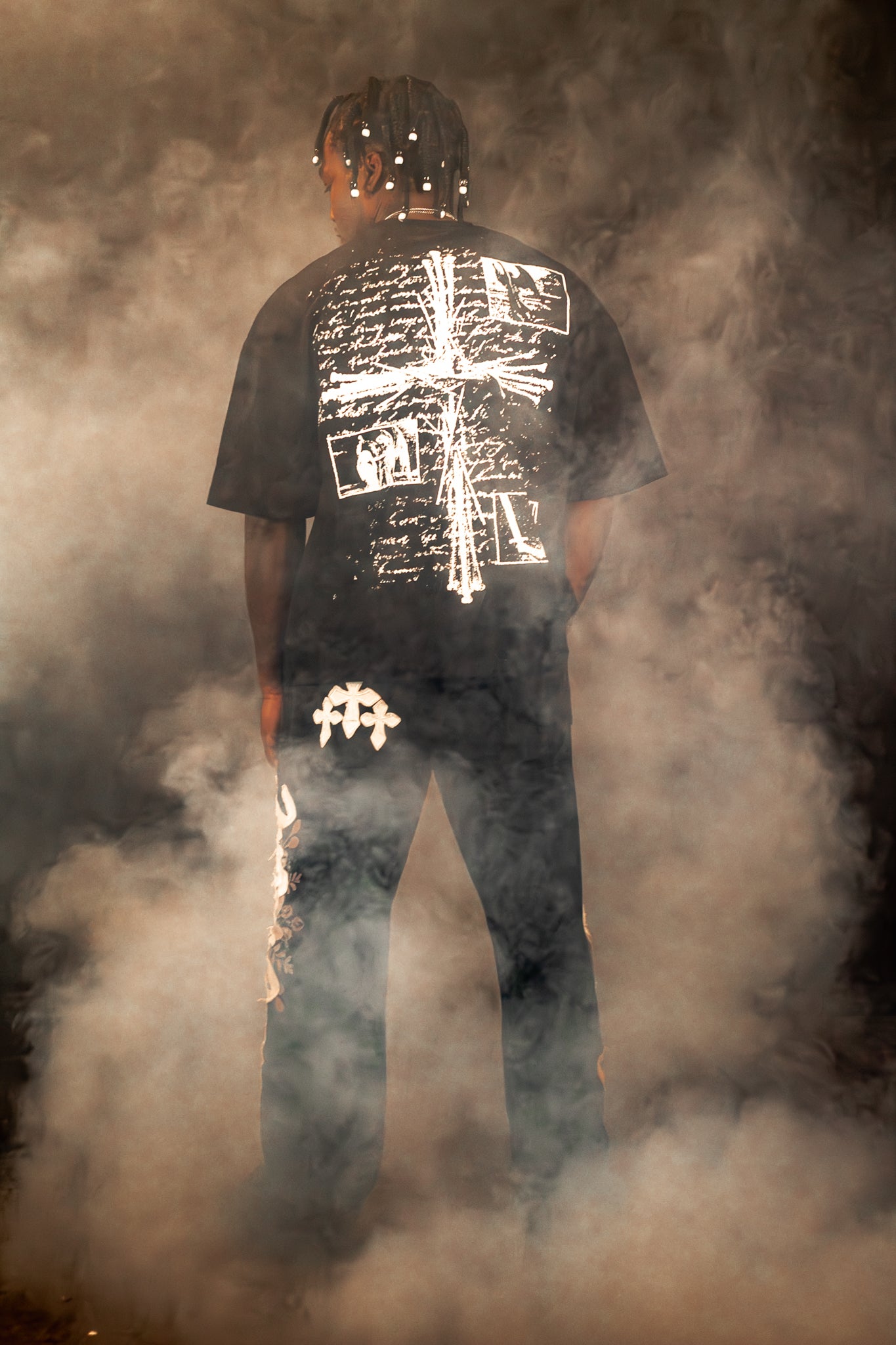 David and Goliath Tee - Oversized Heavy Weight Pump Cover