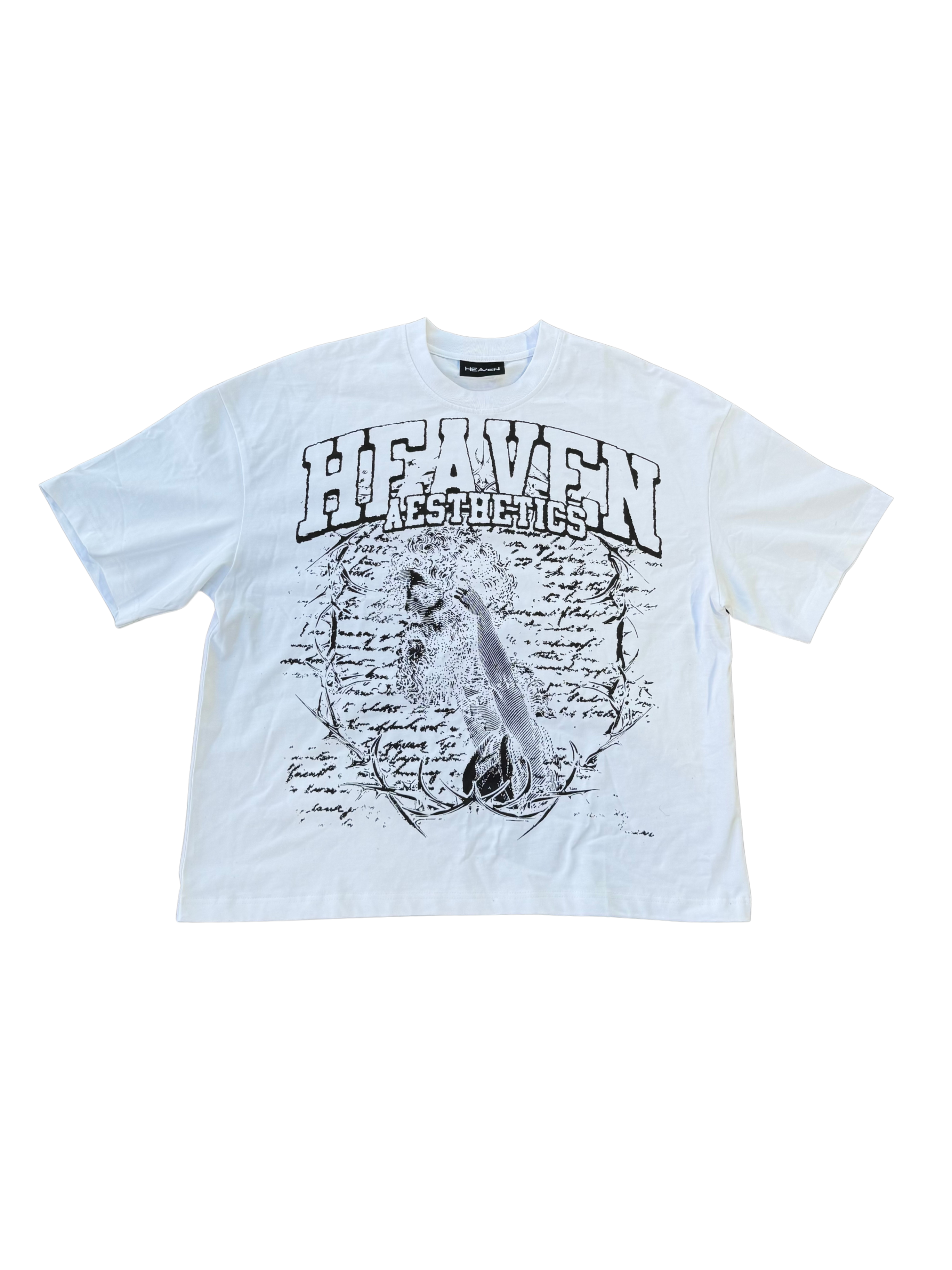 David and Goliath Tee - Oversized Heavy Weight Pump Cover