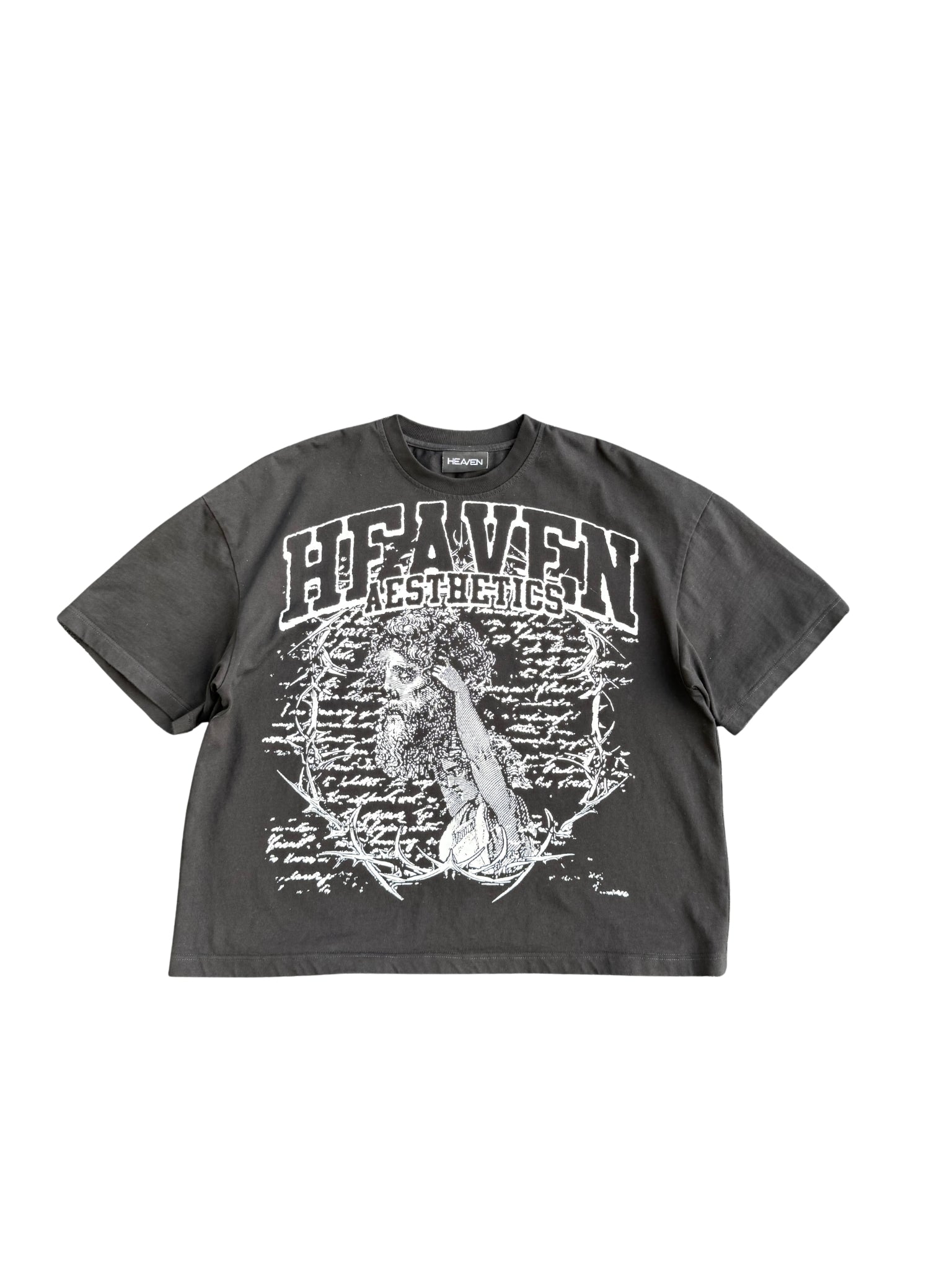 David and Goliath Tee - Oversized Heavy Weight Pump Cover